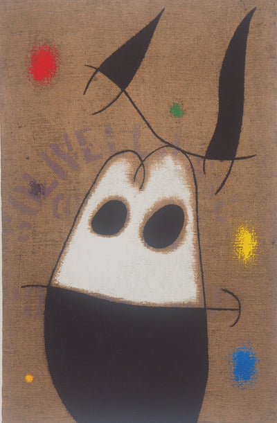 Joan MIRO : L'oiseau, Lithographie originale (photo de détail 2) - Crédit photo : Galerie Art.Paris