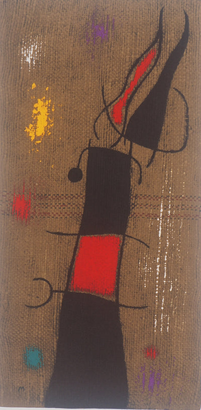 Joan MIRO : Princesse, Lithographie originale (photo de détail 2) - Crédit photo : Galerie Art.Paris