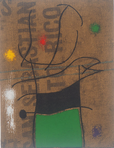 Joan MIRO : L'acrobate, Lithographie originale (photo de détail 2) - Crédit photo : Galerie Art.Paris