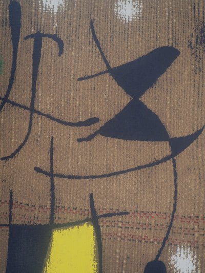 Joan MIRO : Femme au téléphone, Lithographie originale (photo de détail 4) - Crédit photo : Galerie Art.Paris