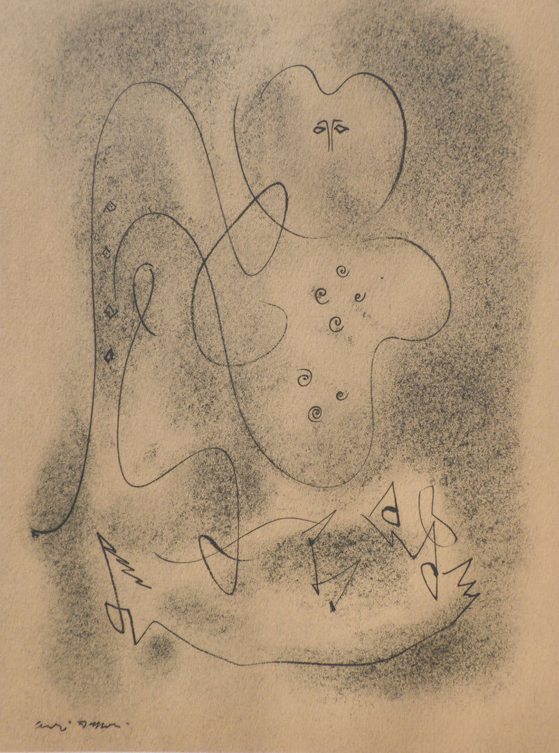 André MASSON : La pieuvr, Gravure originale (photo de détail 2) - Crédit photo : Galerie Art.Paris