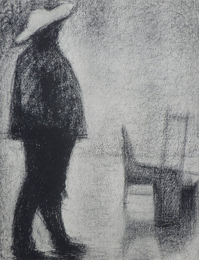 Georges SEURAT : Fort de la Hall, Gravure originale (photo de détail 2) - Crédit photo : Galerie Art.Paris