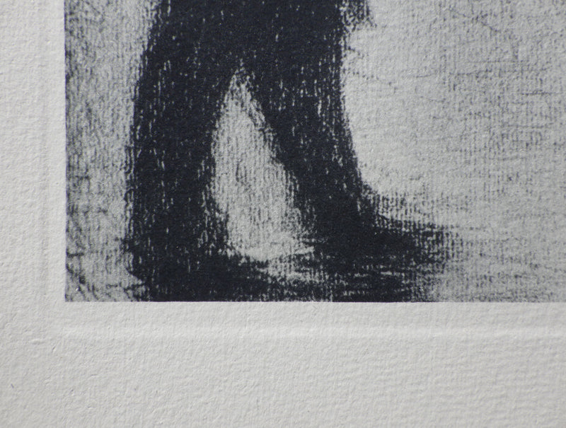 Georges SEURAT : Fort de la Hall, Gravure originale (photo de détail 3) - Crédit photo : Galerie Art.Paris