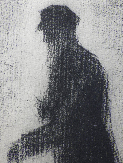 Georges SEURAT : Le marcheur, Gravure