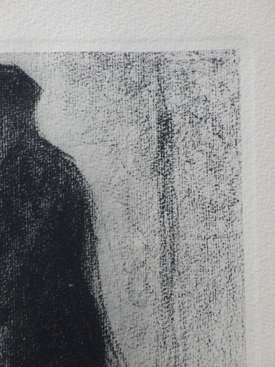 Georges SEURAT : Le marcheur, Gravure