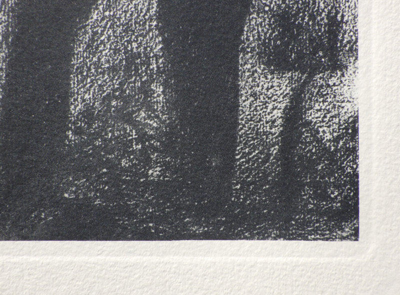 Georges SEURAT : Le casseur de pierre, Gravure originale (photo de détail 3) - Crédit photo : Galerie Art.Paris