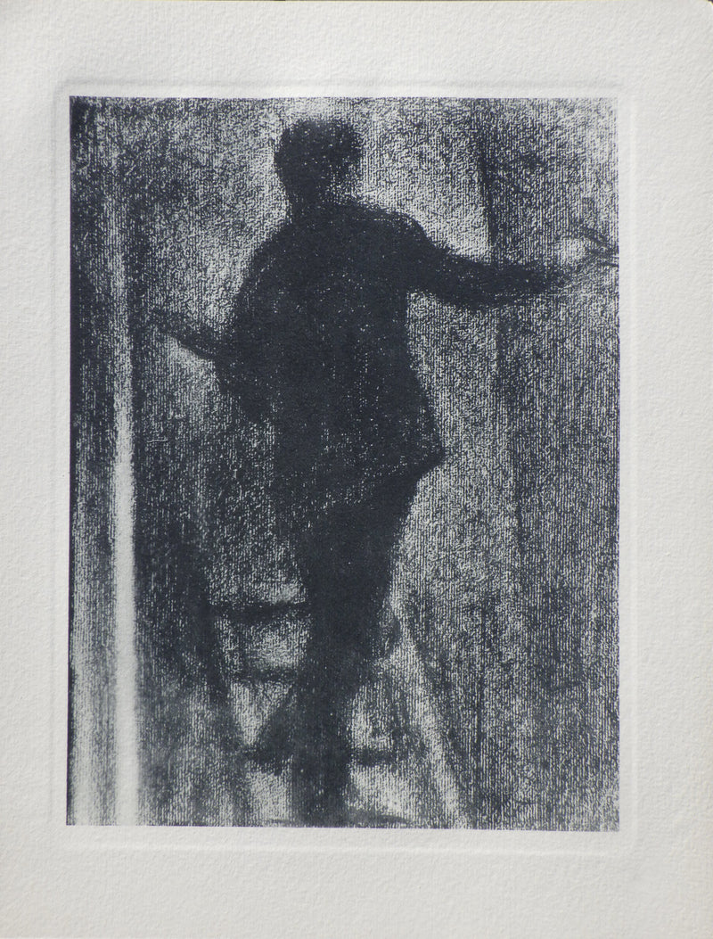 Georges SEURAT : Le peintre au travai, Gravure originale (vue générale) - Crédit photo : Galerie Art.Paris