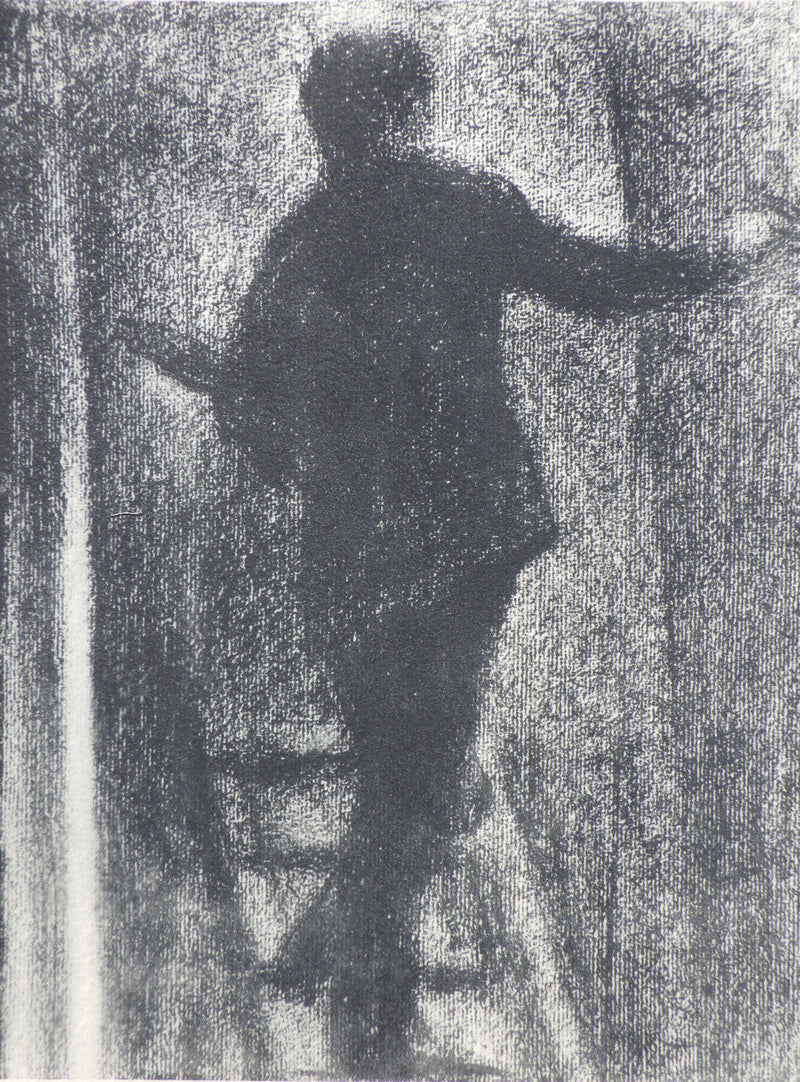 Georges SEURAT : Le peintre au travai, Gravure originale (photo de détail 2) - Crédit photo : Galerie Art.Paris