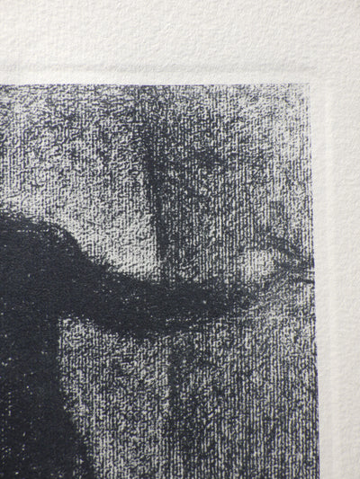 Georges SEURAT : Le peintre au travai, Gravure originale (photo de détail 5) - Crédit photo : Galerie Art.Paris