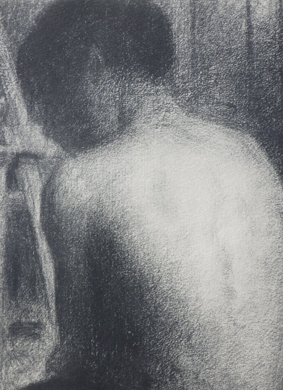 Georges SEURAT : Torse d'homme n, Gravure originale (photo de détail 2) - Crédit photo : Galerie Art.Paris