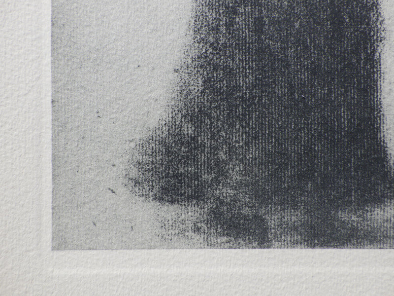 Georges SEURAT : Femme au mancho, Gravure originale (photo de détail 4) - Crédit photo : Galerie Art.Paris