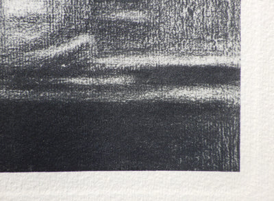 Georges SEURAT : L'échafaudag, Gravure originale (photo de détail 4) - Crédit photo : Galerie Art.Paris