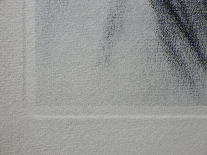 Georges SEURAT : Portrait de Paul Signa, Gravure originale (photo de détail 3) - Crédit photo : Galerie Art.Paris