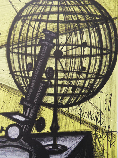 Bernard BUFFET : Le Microscope, Lithographie originale (photo de détail 7) - Crédit photo : Galerie Art.Paris