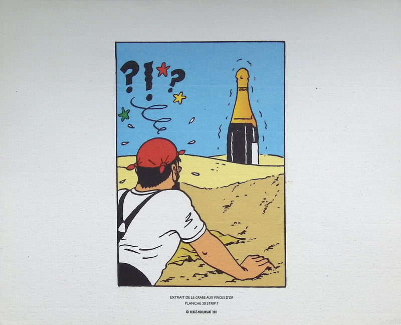  HERGE : Tintin - le crabe aux pinces d&