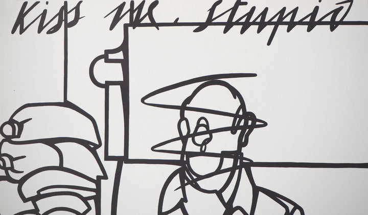 アート・デザイン・音楽 Valerio Adami : le voyage du dessin Le Voyage du Dessin by Valerio Adami- Galerie Maeght, 1975