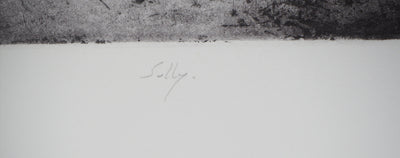 Daniel AIRAM : Sully - Gravure (détail)