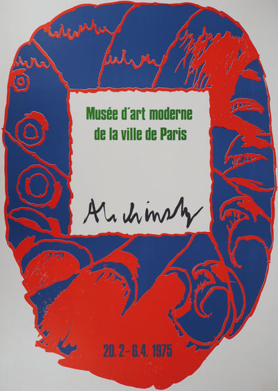 Pierre ALECHINSKY : La couronne florale - Affiche