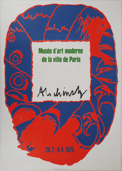 Pierre ALECHINSKY : La couronne florale - Affiche (détail)