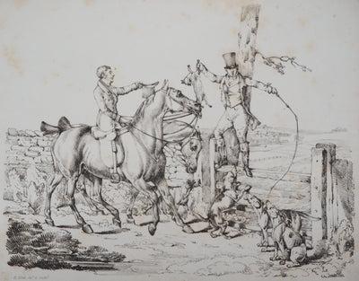 Henry Thomas ALKEN : A la chasse - Lithographie
