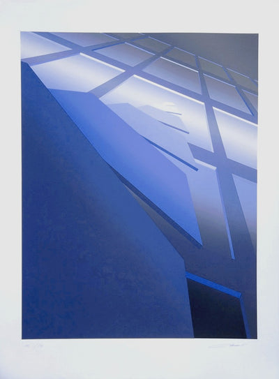 Jean ALLEMAND : Espace Temps - Lithographie