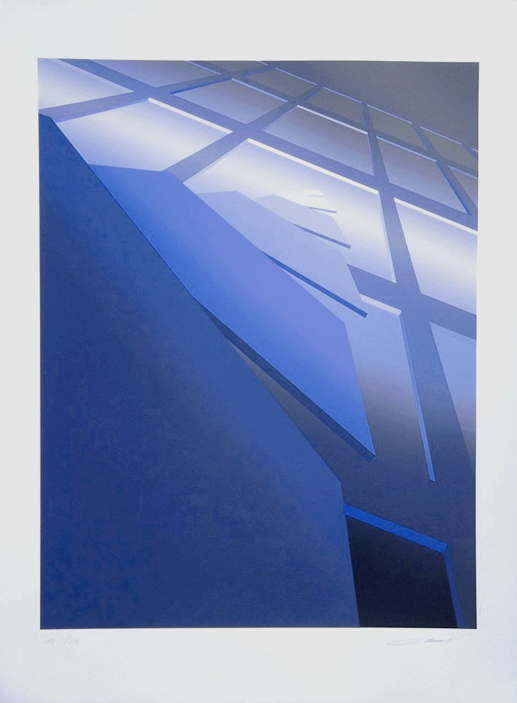 Jean ALLEMAND : Espace Temps - Lithographie