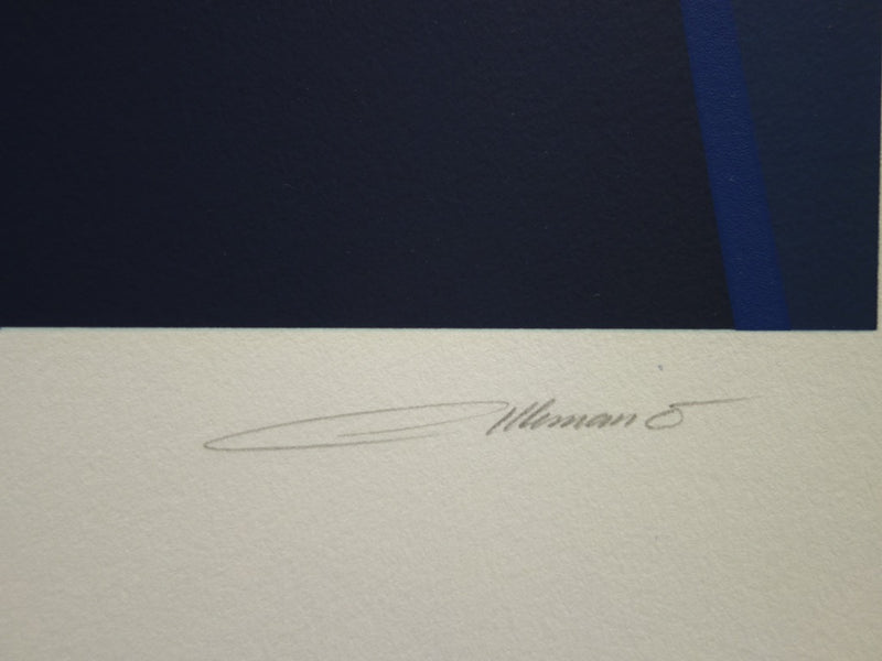 Jean ALLEMAND : Espace Temps - Lithographie (détail)