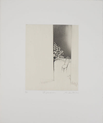 Annapia ANTONINI : Le giardino - Gravure (détail)