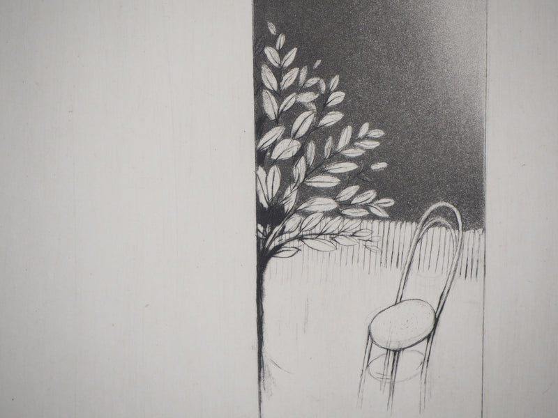 Annapia ANTONINI : Le giardino - Gravure (détail)