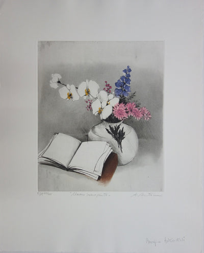Annapia ANTONINI : Nature morte - Gravure