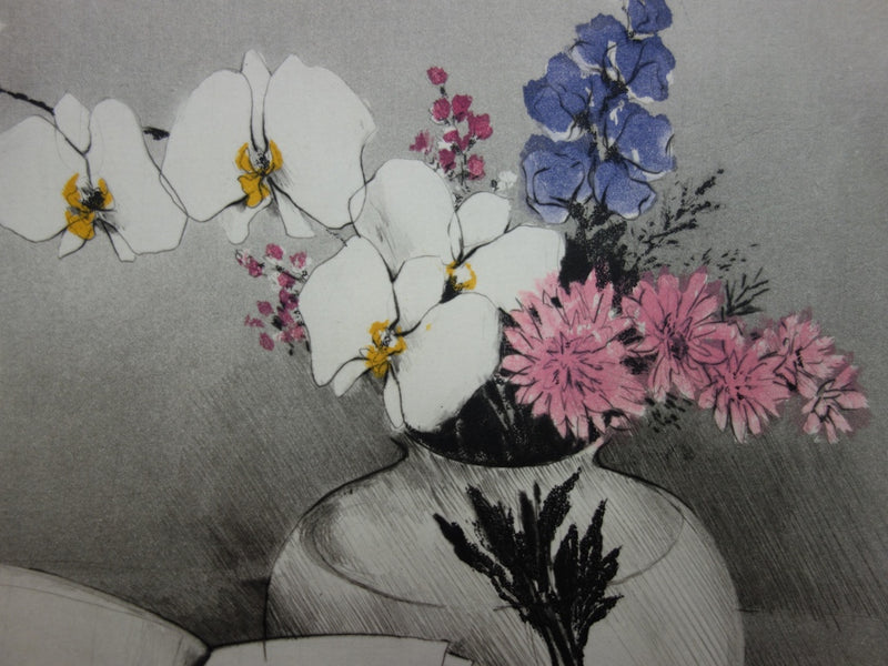 Annapia ANTONINI : Nature morte - Gravure (détail)