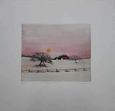 Annapia ANTONINI : Le soleil d'hiver - Gravure