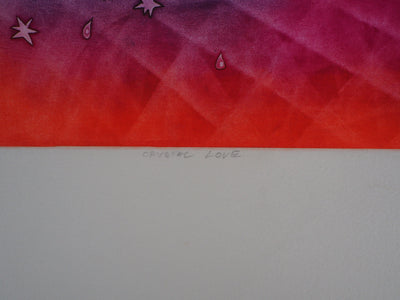 Ludmila ARMATA : Crystal Love - Gravure (détail)