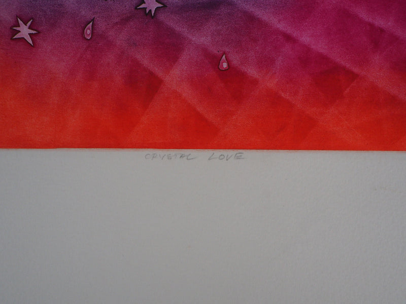 Ludmila ARMATA : Crystal Love - Gravure (détail)