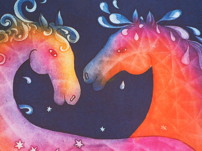 Ludmila ARMATA : Crystal Love - Gravure (détail)