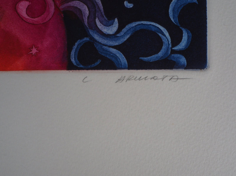 Ludmila ARMATA : Crystal Love - Gravure (détail)