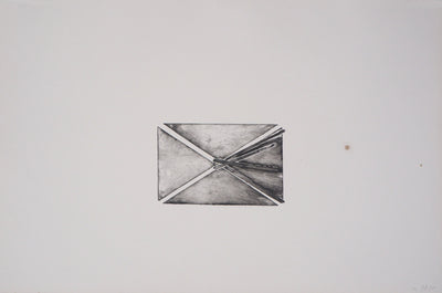Gotz ARNDT : Composition métallique - Gravure (détail)