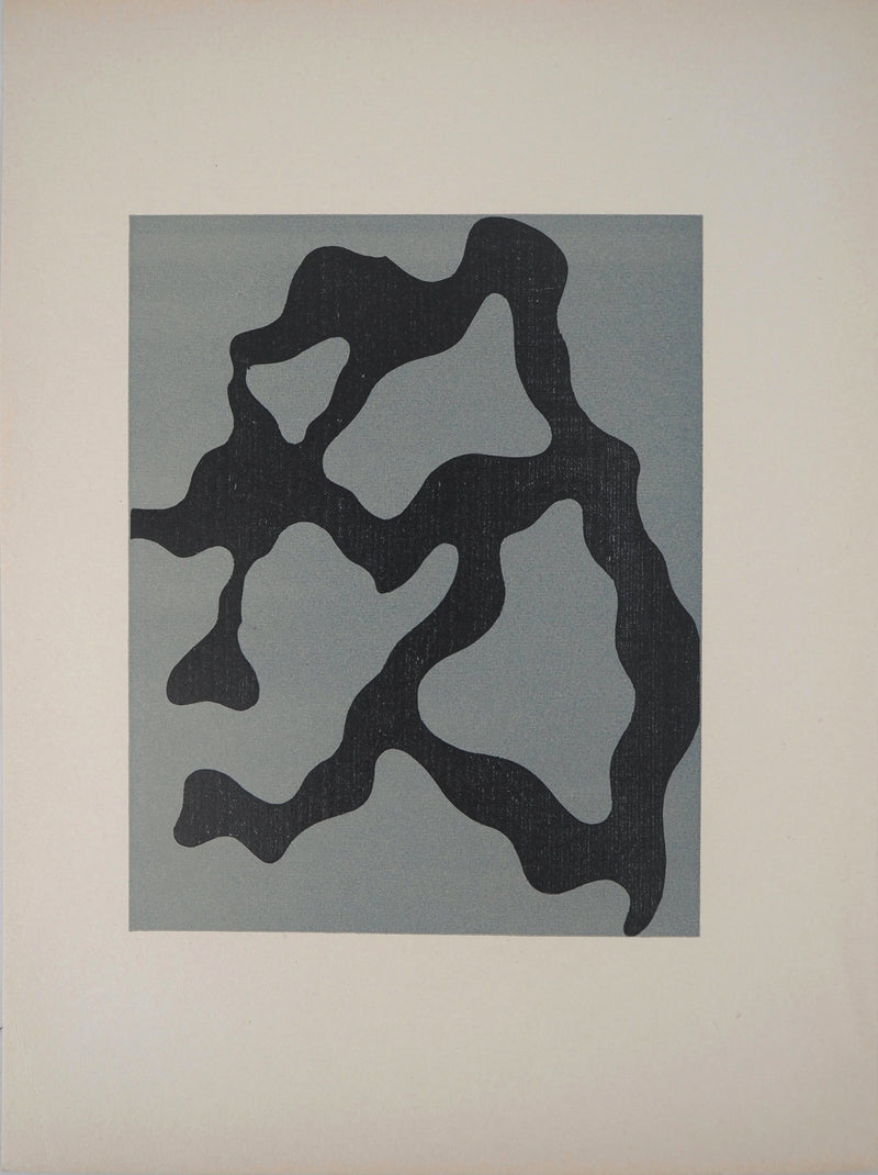 Jean ARP : Relief - Gravure sur bois