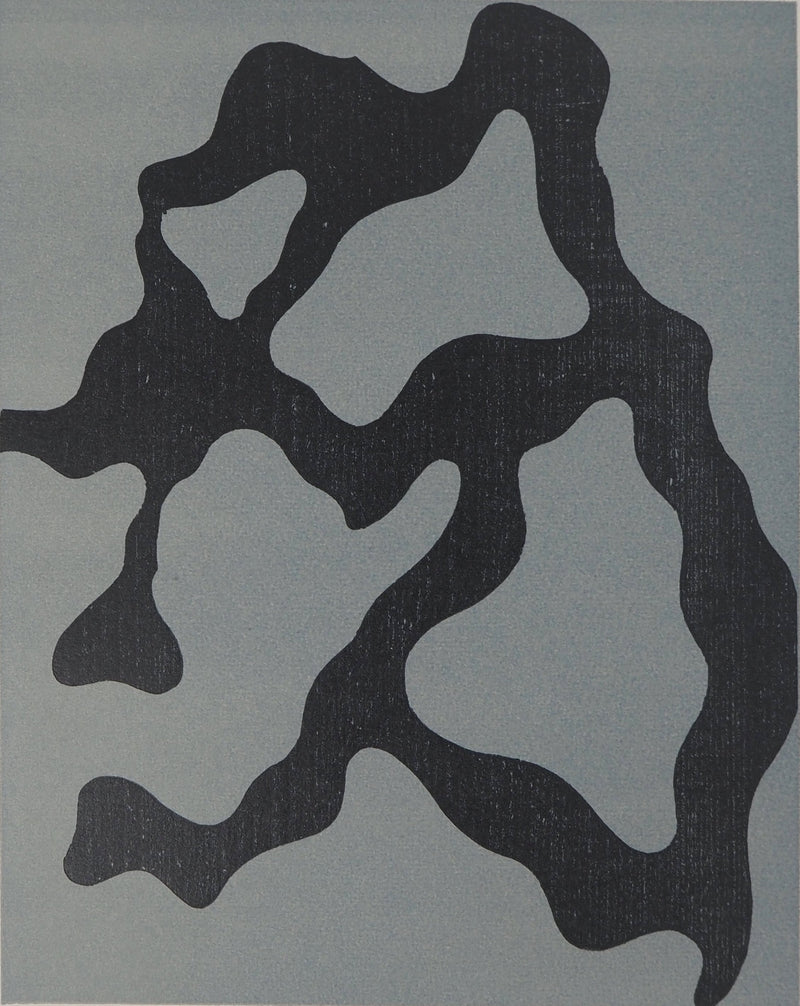 Jean ARP : Relief - Gravure sur bois (détail)
