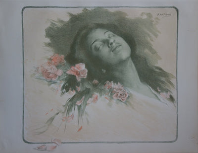 Albert-Émile ARTIGUE : Albine - Lithographie