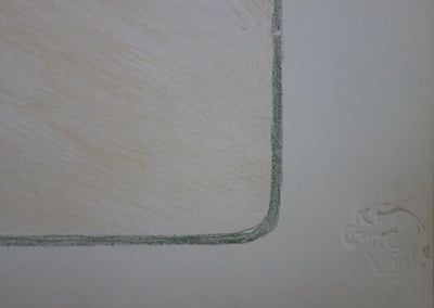 Albert-Émile ARTIGUE : Albine - Lithographie (détail)