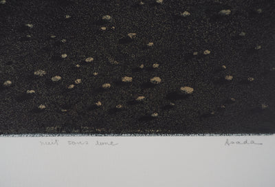Hiroshi ASADA : Nuit sans lune - Gravure (détail)