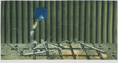 Hiroshi ASADA : Vie souterraine - Gravure