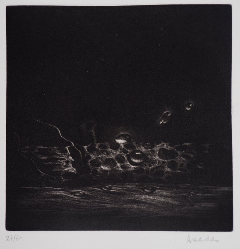 Hiroshi ASADA : Les yeux de bois - Gravure