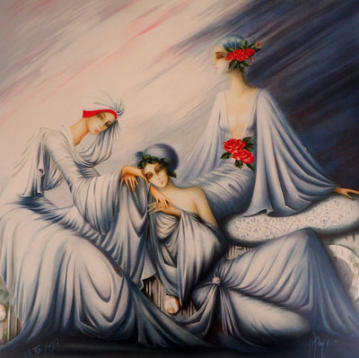 Philippe AUGE : Les somptueuses - Lithographie