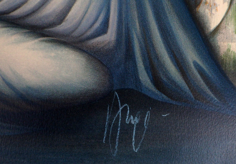 Philippe AUGE : Les somptueuses - Lithographie (détail)