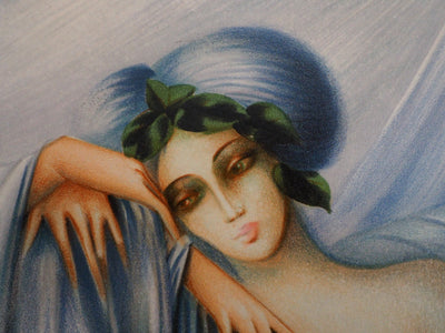 Philippe AUGE : Les somptueuses - Lithographie (détail)