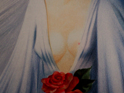 Philippe AUGE : Les somptueuses - Lithographie (détail)