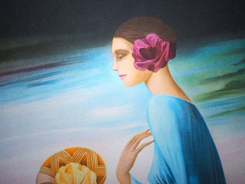 Philippe AUGE : Les trois grâces - Lithographie (détail)