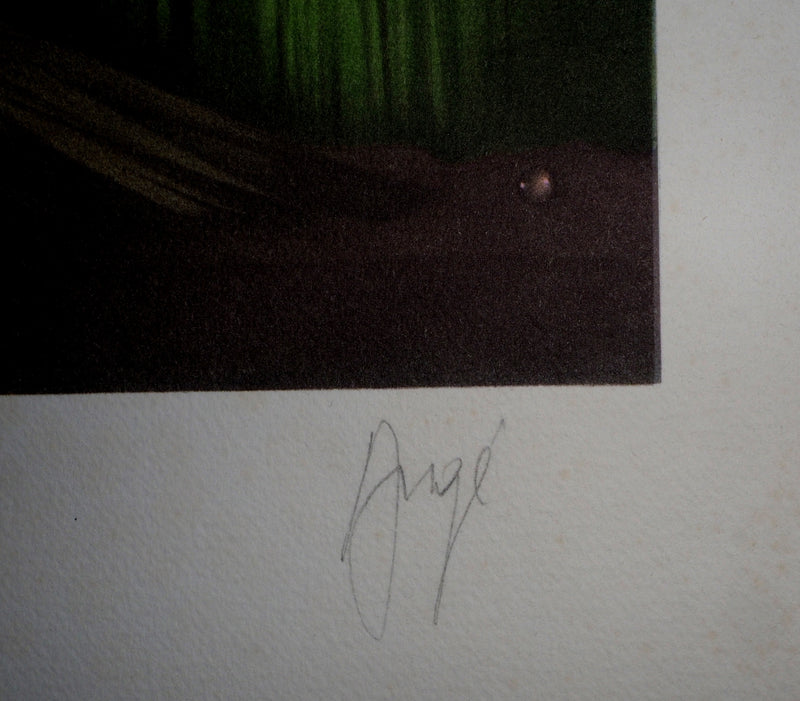 Philippe AUGE : Les trois grâces - Lithographie (détail)